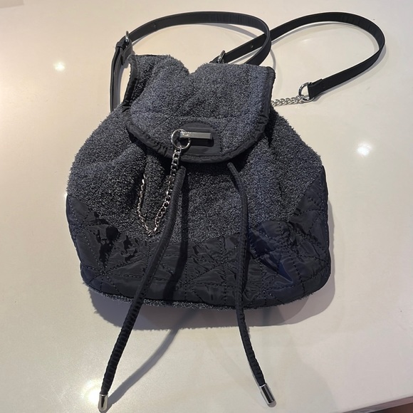 Zara Handbags - Zara terrycloth backpack